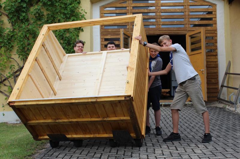 Featured image of post Pfadfinder bauen Verschenkschrank für Wenzenbach